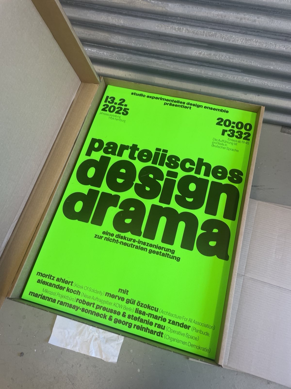 Parteiisches Design Drama